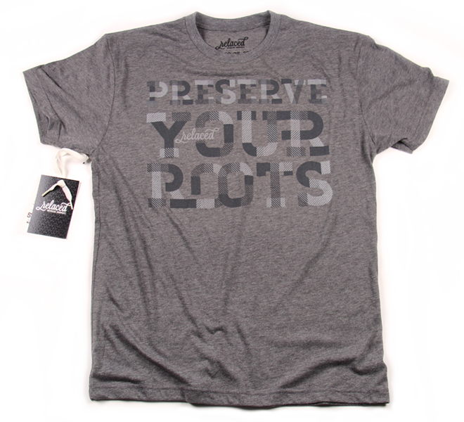 The Statement - Gray/Gray on Premium Heather - front