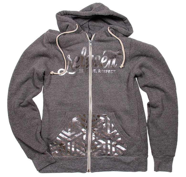 Classic Hoodie Silver Foil