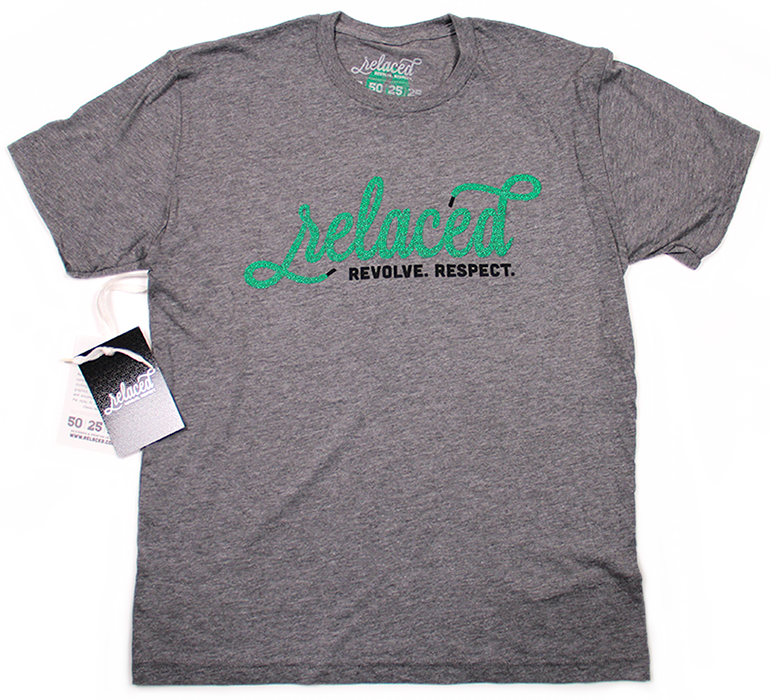 Classic sneaker tshirt green black