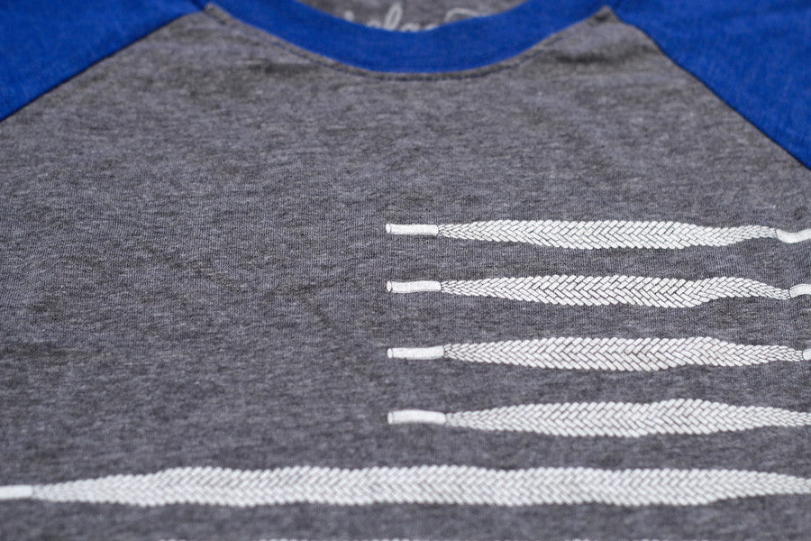 Sneaker lace t-shirt detail