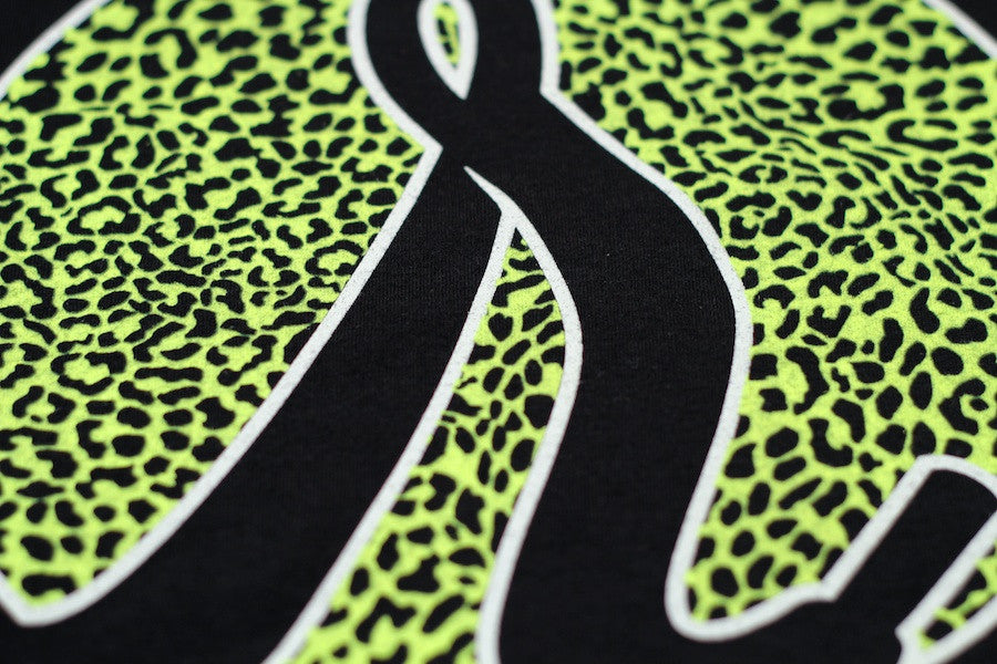 Relaced Hero Leopard in neon volt and grey