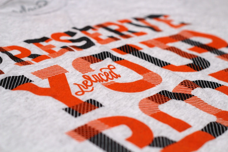 Preserve Your Roots - orange/black - close up